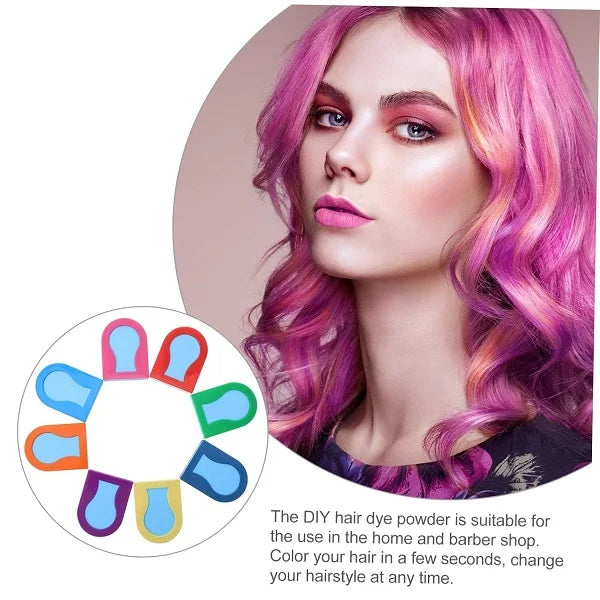 8 Colors Temporary Hair Chalk Hair Dye