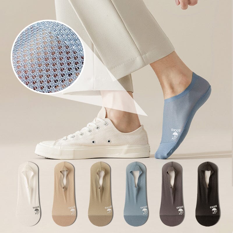 Ultra Thin Liner Non Slip No Show Socks(3 pairs)