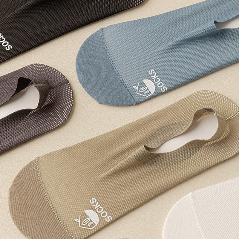 Ultra Thin Liner Non Slip No Show Socks(3 pairs)
