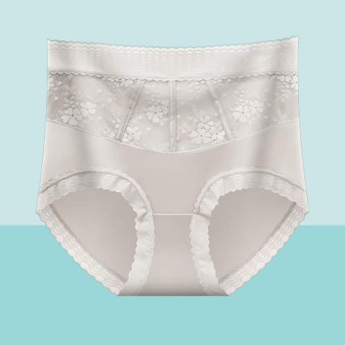High Waist Anti-Side Leakage Lace Panties