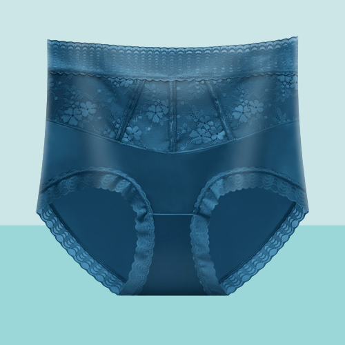 High Waist Anti-Side Leakage Lace Panties