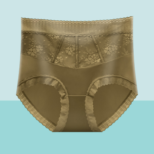 High Waist Anti-Side Leakage Lace Panties