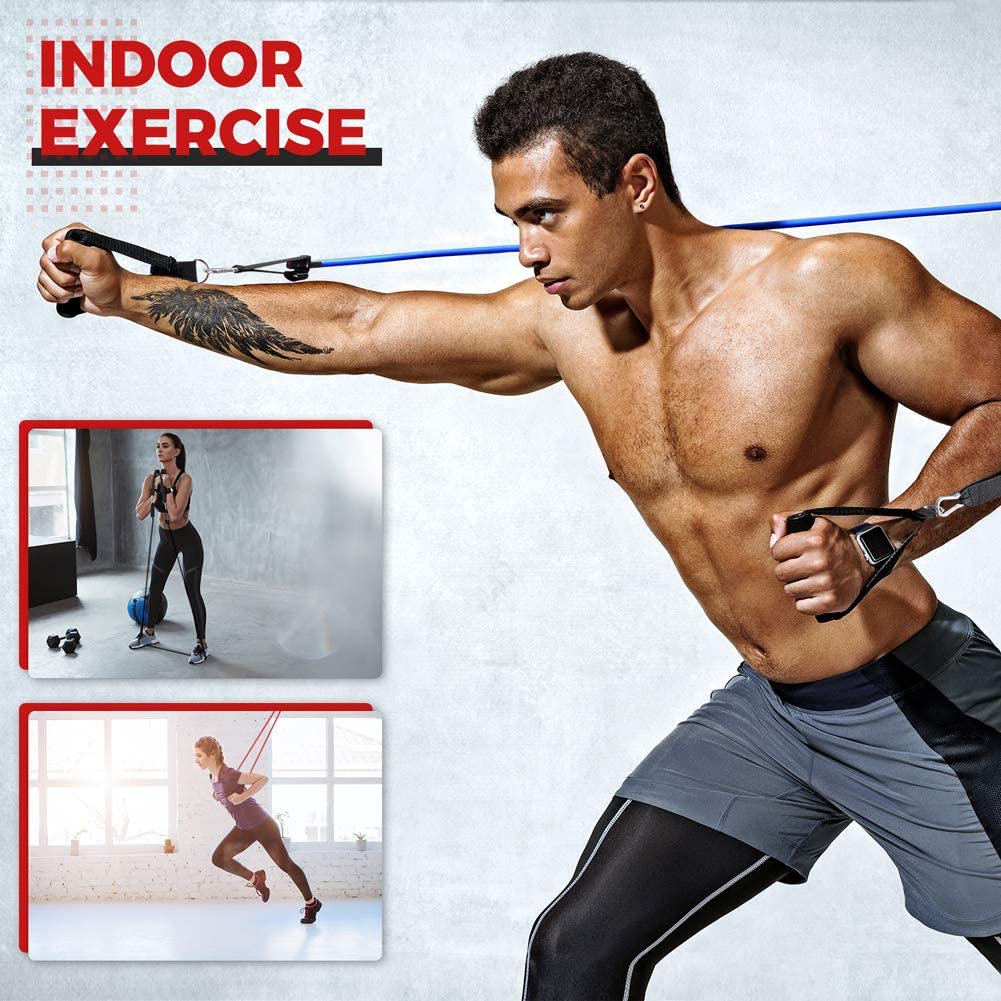 Power Exercise Resistance Exercise Band 5 in 1