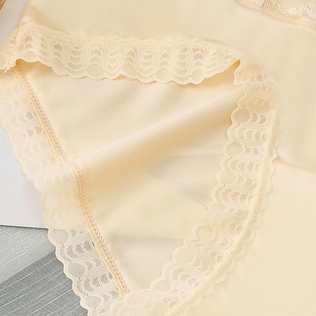 High Waist Anti-Side Leakage Lace Panties