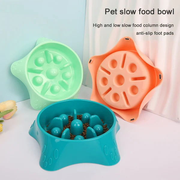 2024 Hot Sale🔥-Anti-choking Starfish Slow Food Bowl