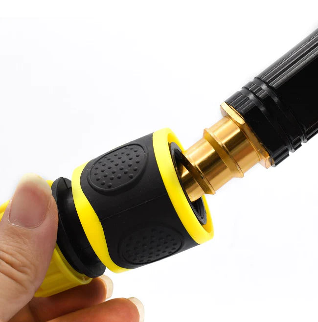 Portable Water Sprayer Nozzle Adjustable Metal High Pressure Car Washing Garden Hose