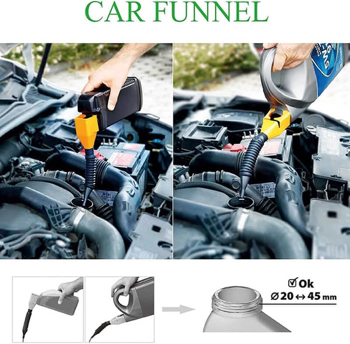 Flexible Plastic Funnel