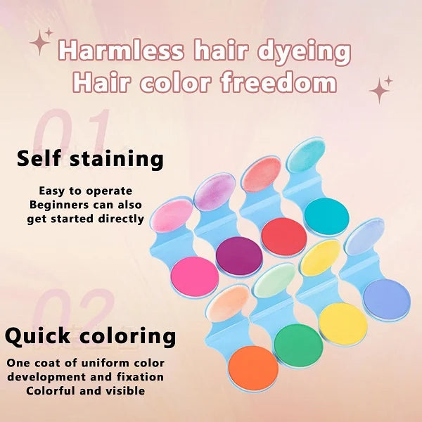 8 Colors Temporary Hair Chalk Hair Dye