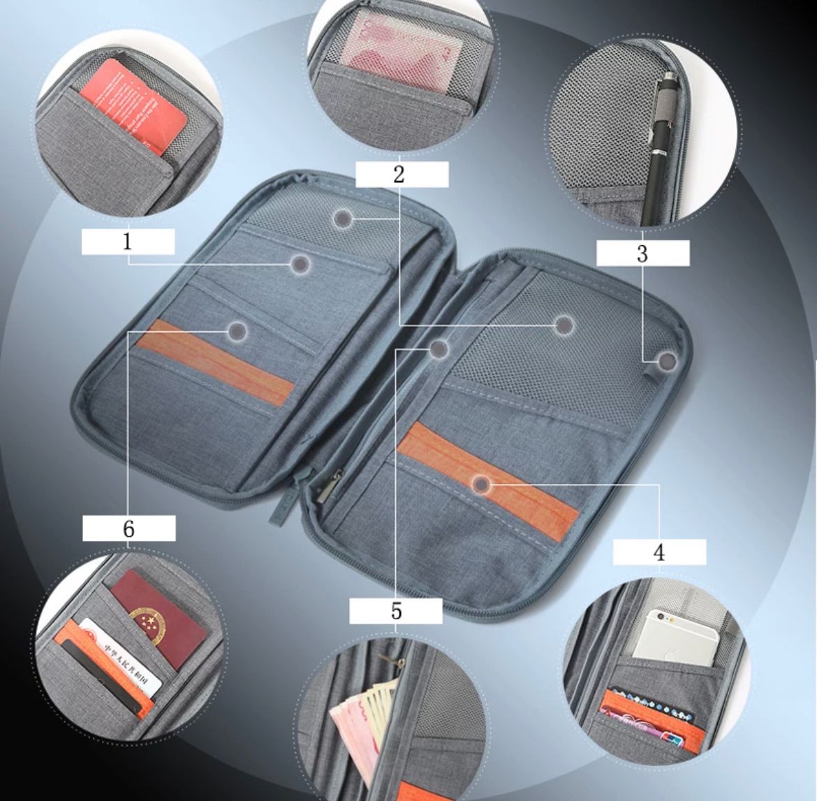 NEW TRAVEL DOCUMENT ORGANIZER