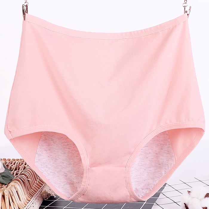 🔥Large size pure cotton antibacterial and leak-proof physiological underwear