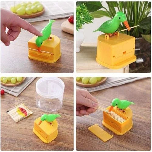 Bird Toothpick Dispenser