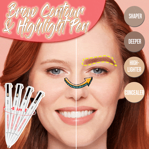 4 In 1 Brow Contour Highlight Pen
