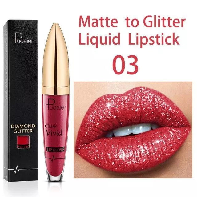 💄 New Amazing Lip Art Ideas- Diamond Lip Gloss Matte To Glitter Liquid Lipstick Waterproof