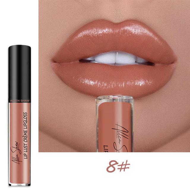 2023 NEW 12 Color Waterproof Long Lasting Moist Lip Gloss Plumper Liquid Lipstick