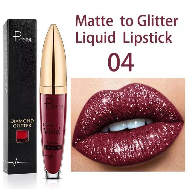 💄 New Amazing Lip Art Ideas- Diamond Lip Gloss Matte To Glitter Liquid Lipstick Waterproof