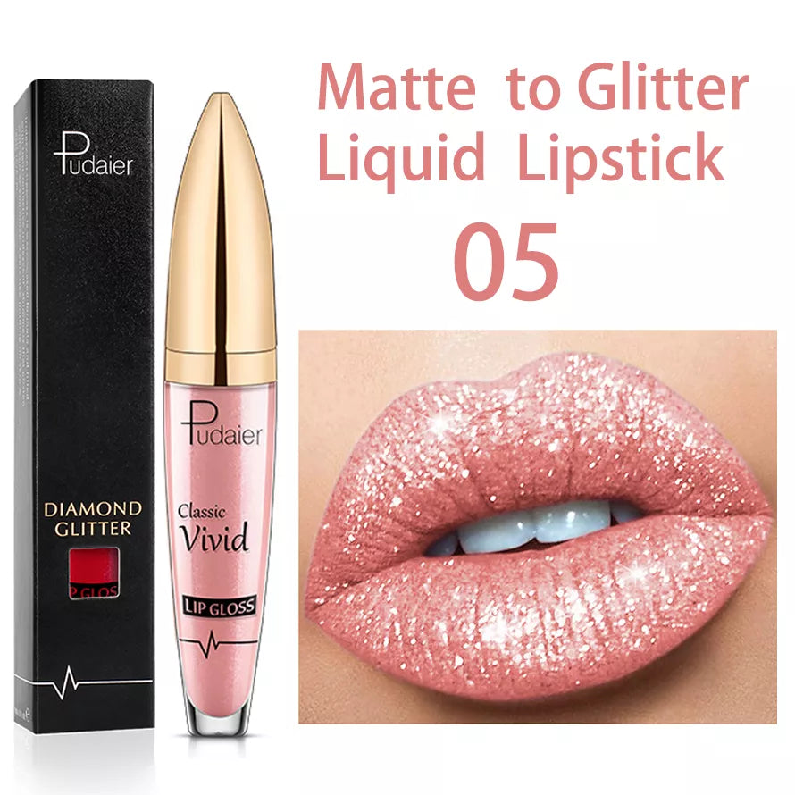 💄 New Amazing Lip Art Ideas- Diamond Lip Gloss Matte To Glitter Liquid Lipstick Waterproof