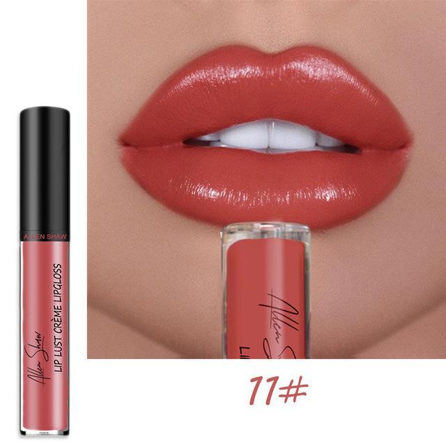 2023 NEW 12 Color Waterproof Long Lasting Moist Lip Gloss Plumper Liquid Lipstick