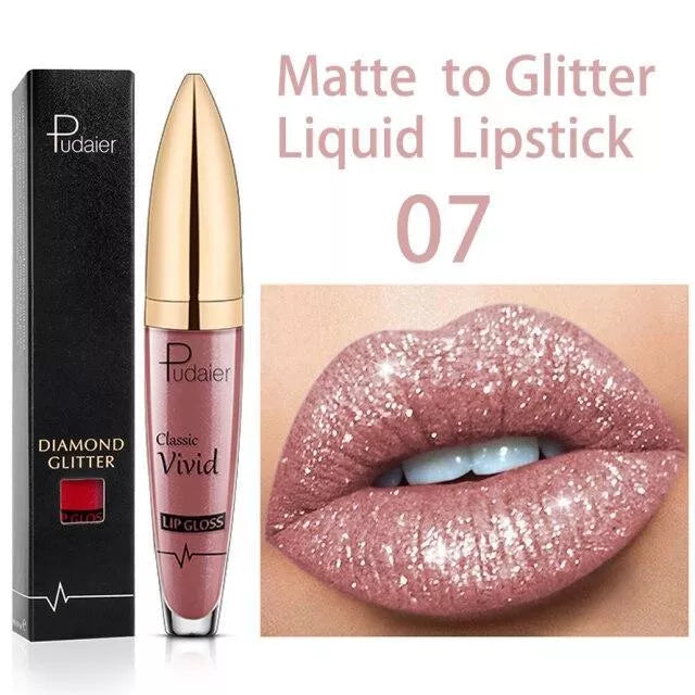 💄 New Amazing Lip Art Ideas- Diamond Lip Gloss Matte To Glitter Liquid Lipstick Waterproof