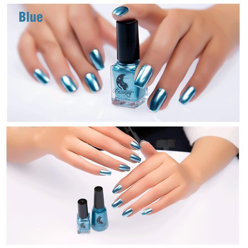 2023 Glamorous Metallic Mirror Nail Polish