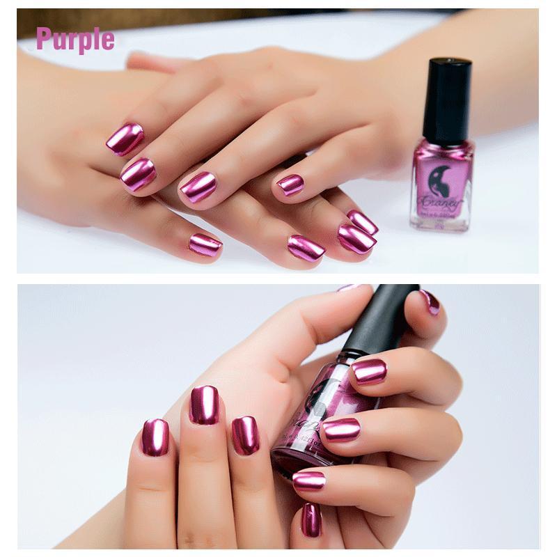 2023 Glamorous Metallic Mirror Nail Polish