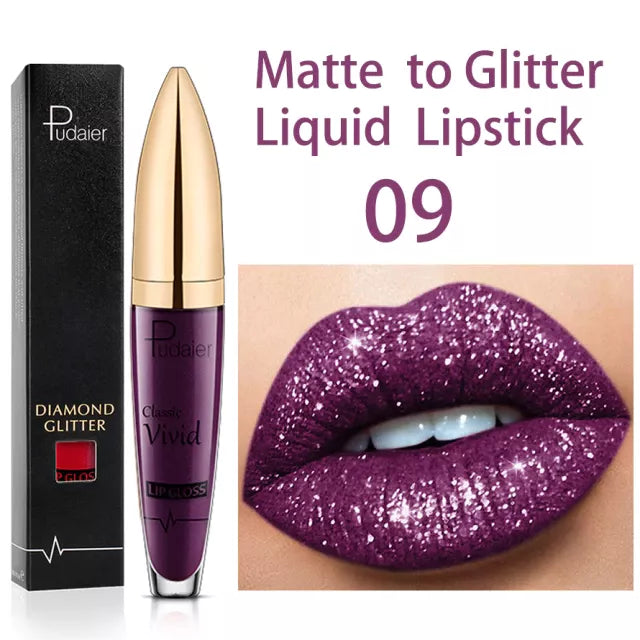💄 New Amazing Lip Art Ideas- Diamond Lip Gloss Matte To Glitter Liquid Lipstick Waterproof