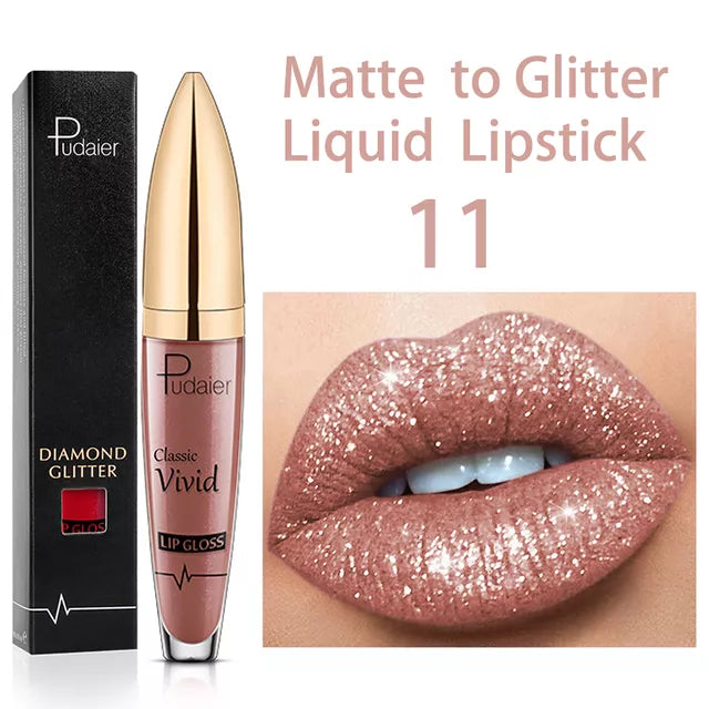 💄 New Amazing Lip Art Ideas- Diamond Lip Gloss Matte To Glitter Liquid Lipstick Waterproof