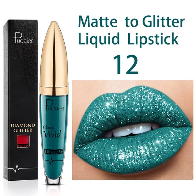 💄 New Amazing Lip Art Ideas- Diamond Lip Gloss Matte To Glitter Liquid Lipstick Waterproof