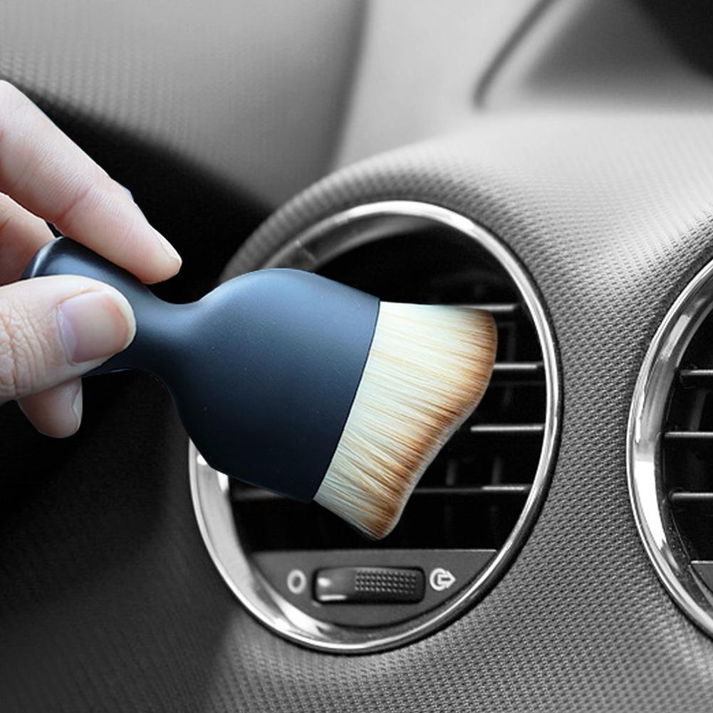 Professional car interior cleaning soft brush