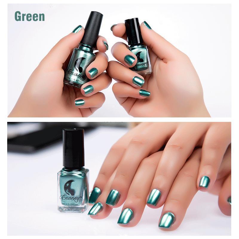 2023 Glamorous Metallic Mirror Nail Polish