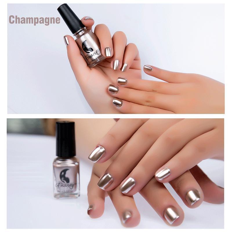 2023 Glamorous Metallic Mirror Nail Polish