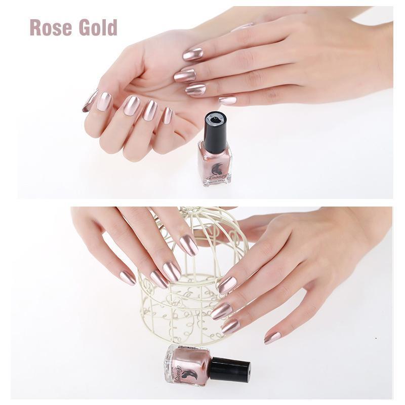 2023 Glamorous Metallic Mirror Nail Polish