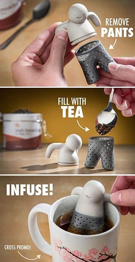Chillin on the Cup' Silicone Tea Strainer
