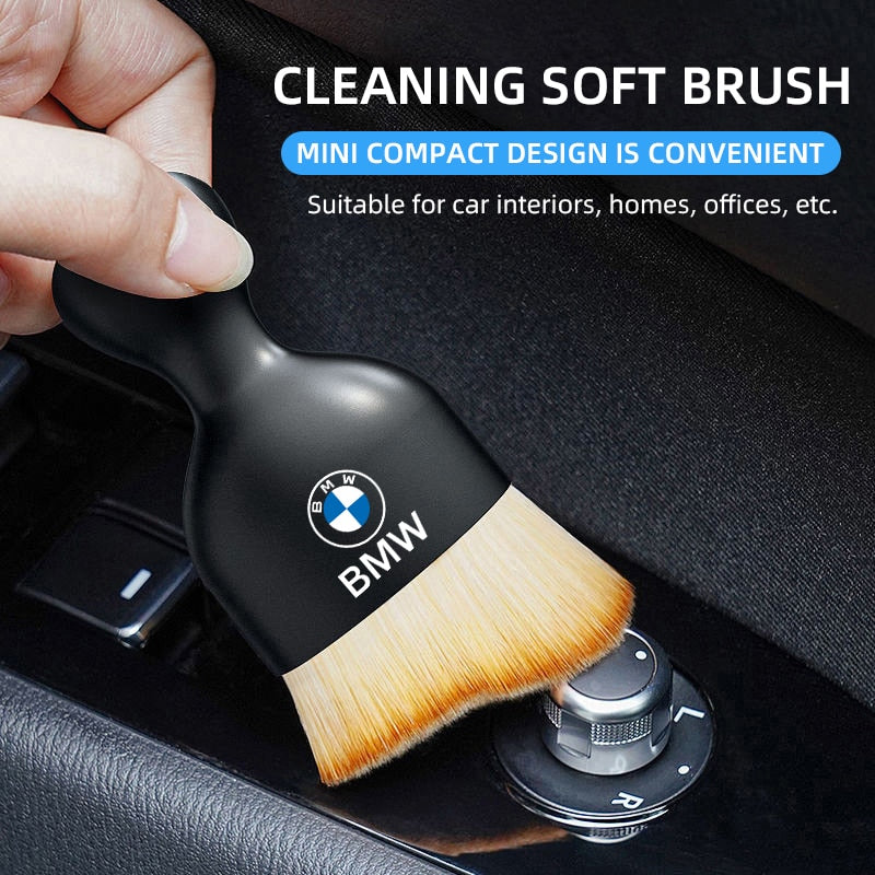 Professional car interior cleaning soft brush