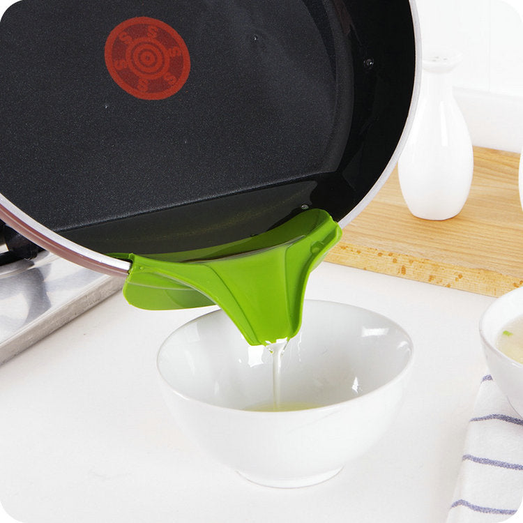 Anti-Spill Pouring Funnel