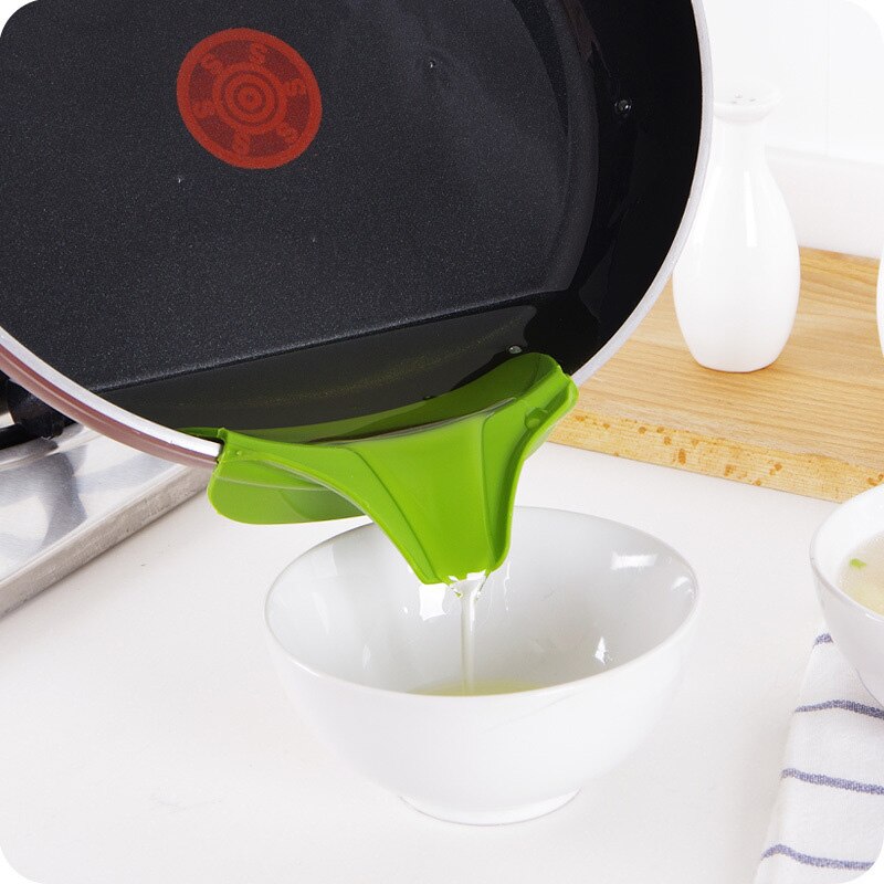 Anti-Spill Pouring Funnel