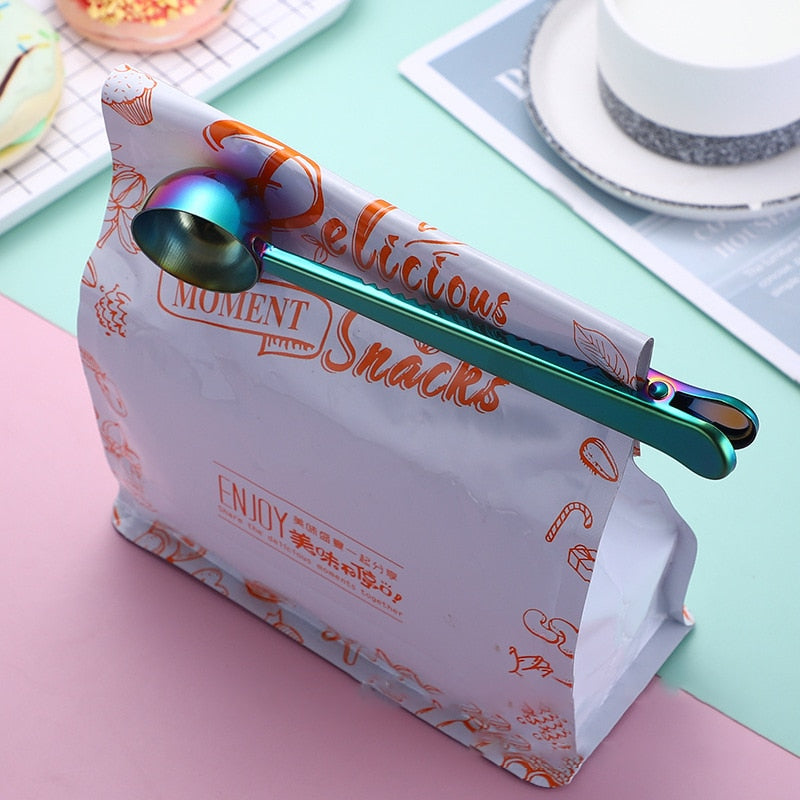2in1 Stainless Steel Coffee Spoon