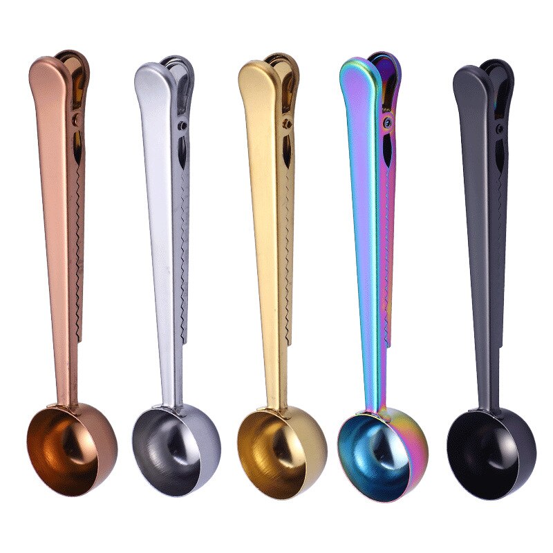 2in1 Stainless Steel Coffee Spoon