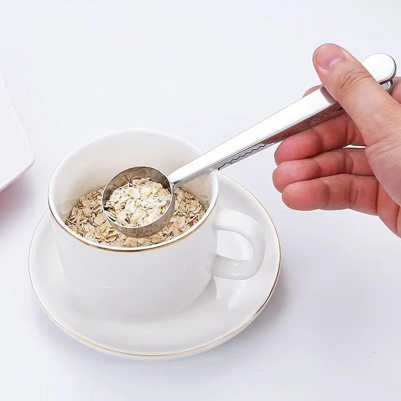 2in1 Stainless Steel Coffee Spoon