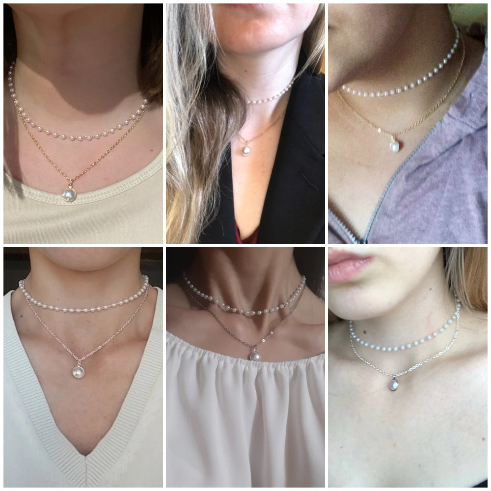 Pearl Choker Necklace