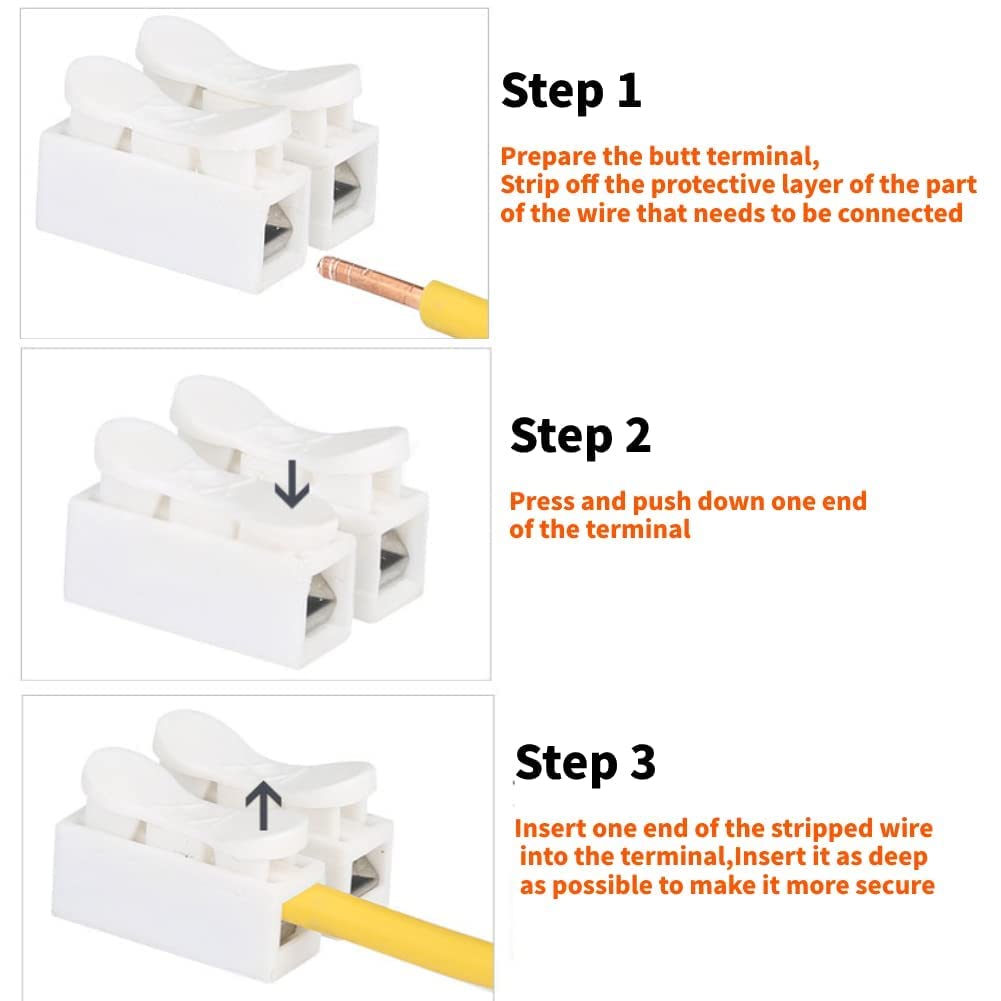 Push Quick Wire Cable Connector