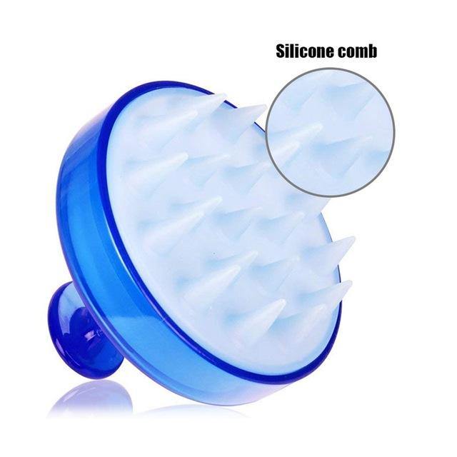 Silicone Shampoo Brush and Scalp Massager