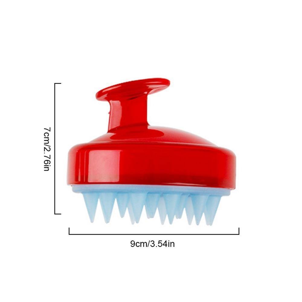 Silicone Shampoo Brush and Scalp Massager
