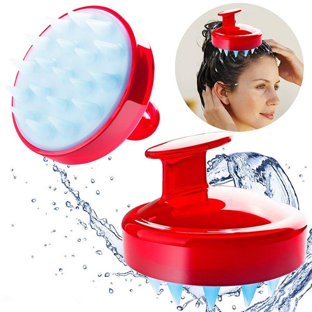 Silicone Shampoo Brush and Scalp Massager