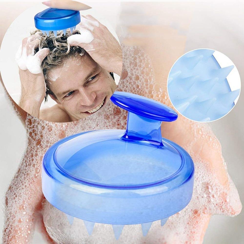 Silicone Shampoo Brush and Scalp Massager