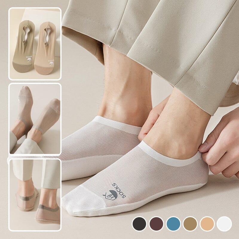 Ultra Thin Liner Non Slip No Show Socks（3 pairs）