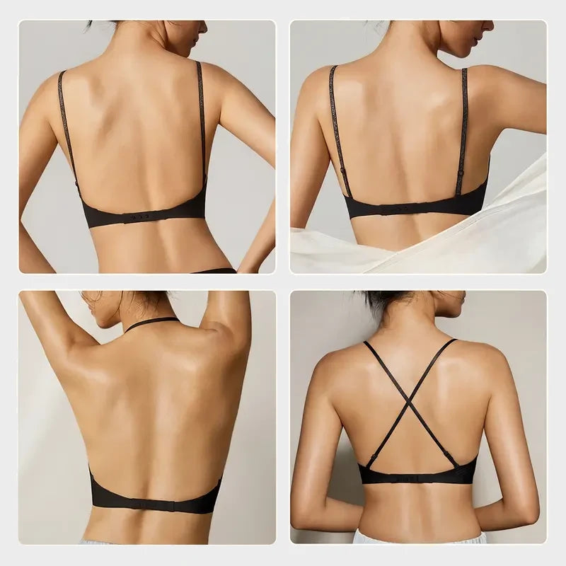 Flaunt your gorgeous back with confidence✨Seamless Low Back Multiway Bra