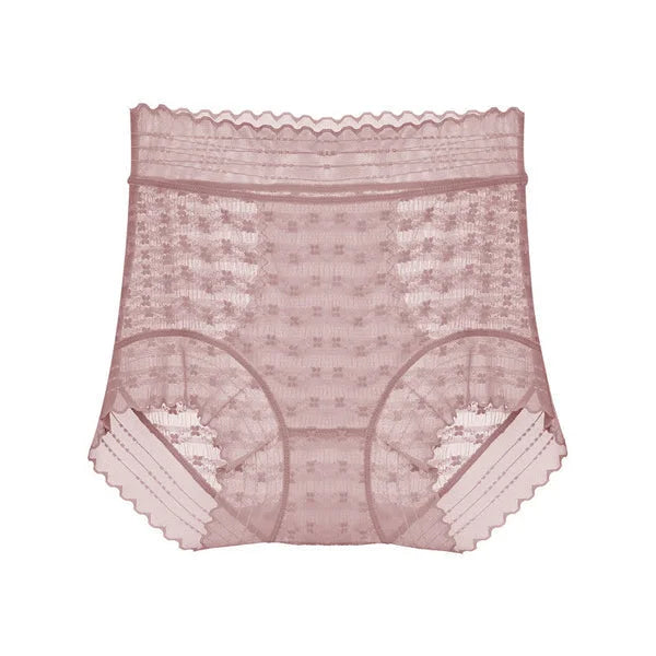 💕Thoughtful design, protecting your private parts💕Breathable Seamless High-Waist Lace Panties