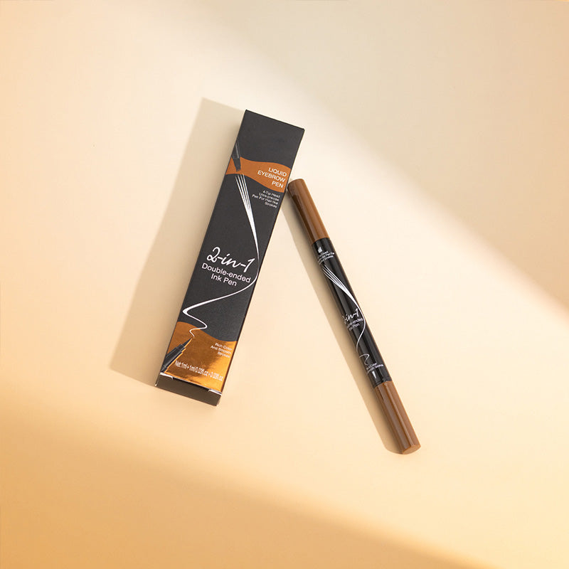New Forked Dual-ended Liquid Eyebrow Pencil