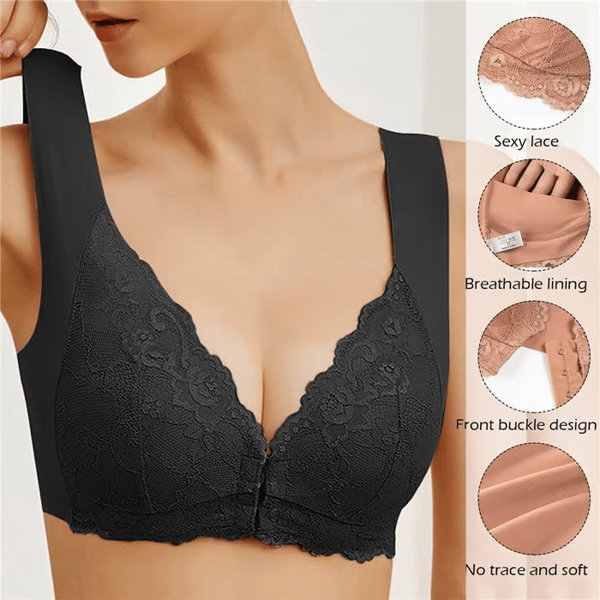 💁‍♀️Ladies lace no steel push up bra👙