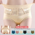 High Waist Anti-Side Leakage Lace Panties